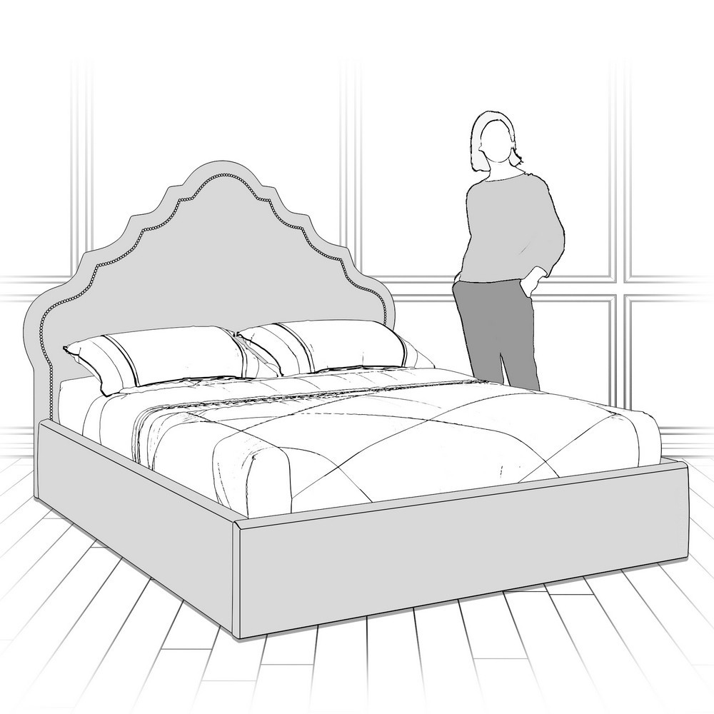 Кровать с подъемным механизмом K08-1200-N-0362