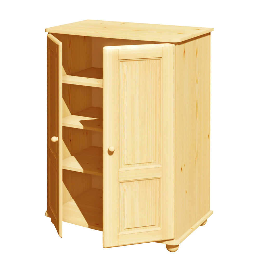 Шкаф Норд 2-х ств.три полки 146