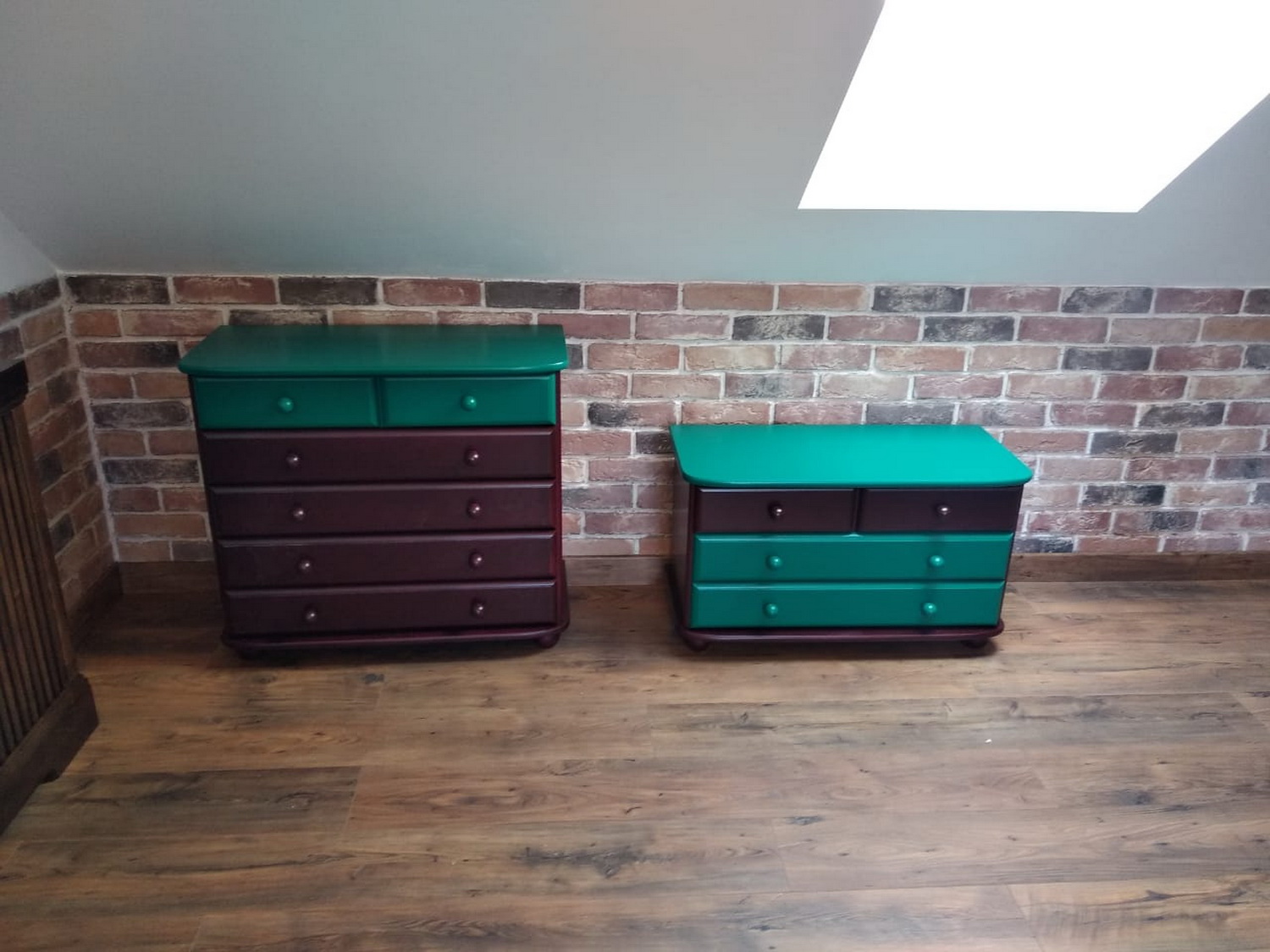 Комод с 4 ящиками массив сосны Вокко 82-04