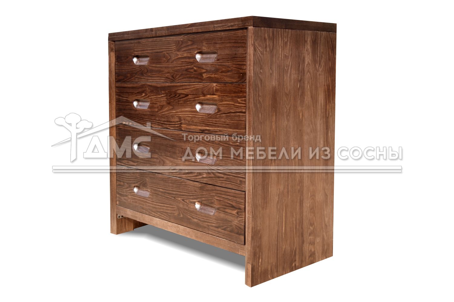 Комод из дерева Альба 4 ящика