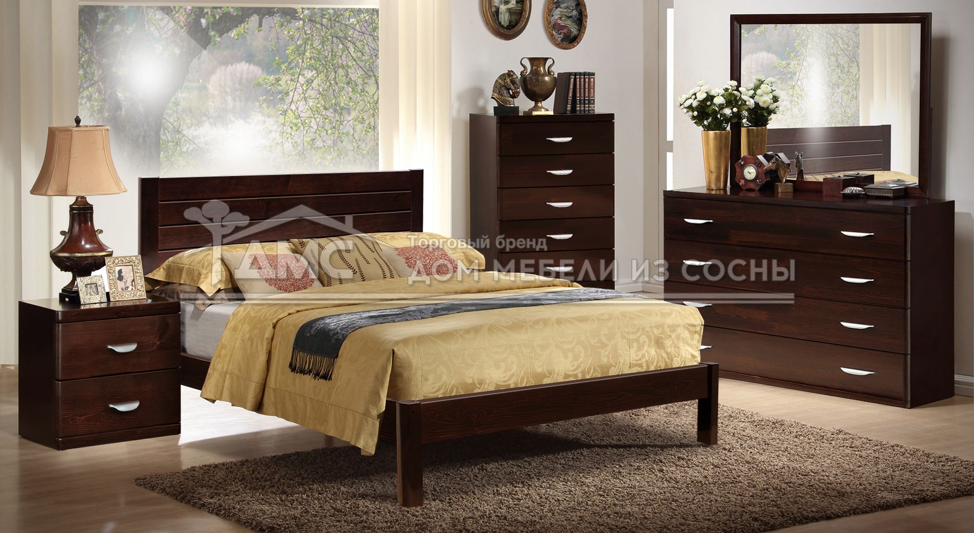 Кровать Готика 2000х2000