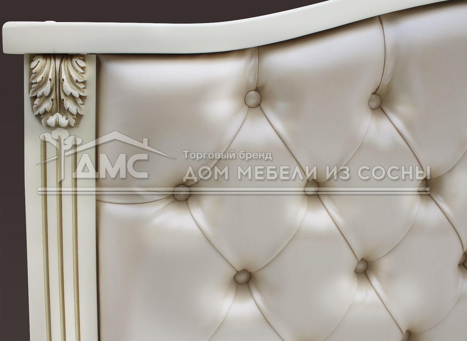 Кровать Кливия с мягкой спинкой 1200х2000