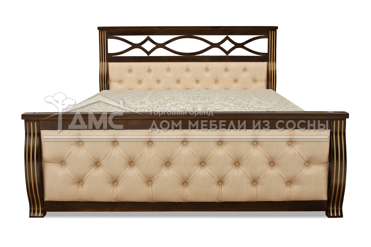 Кровать Петергоф 1200х2000