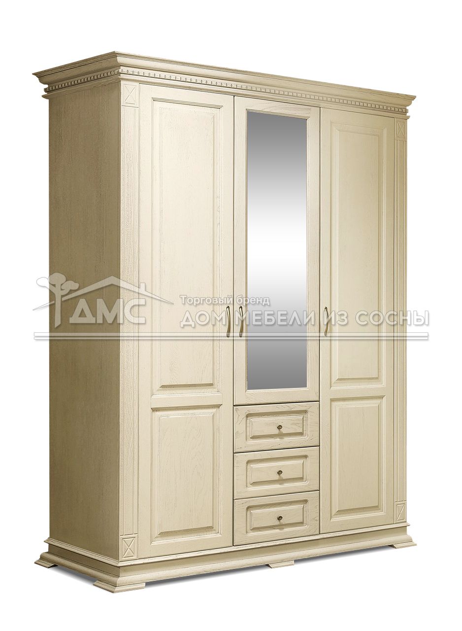 Шкаф 3-х створчатый Флоренция