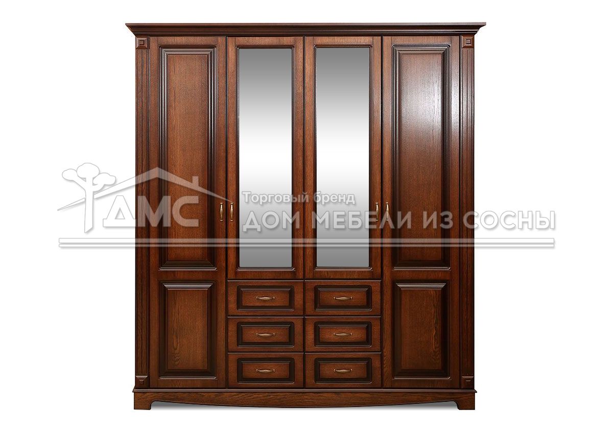 Шкаф 4-х ств.Версаль