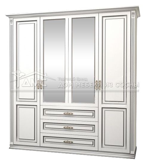 Шкаф 4-х ств. Дарина