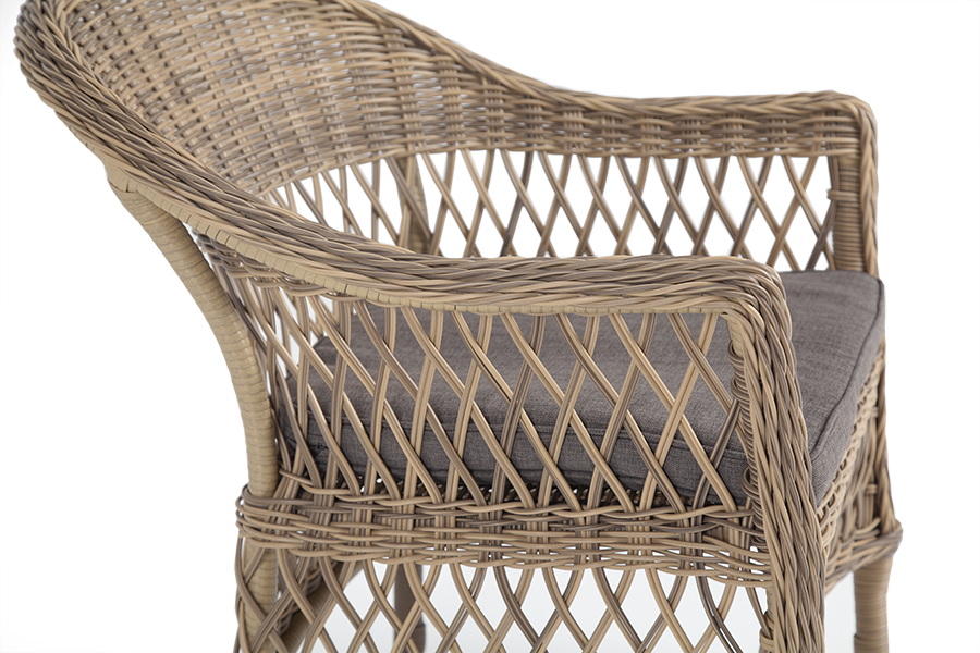 "Сишиллио" плетеный стул из искусственного ротанга, цвет соломенный