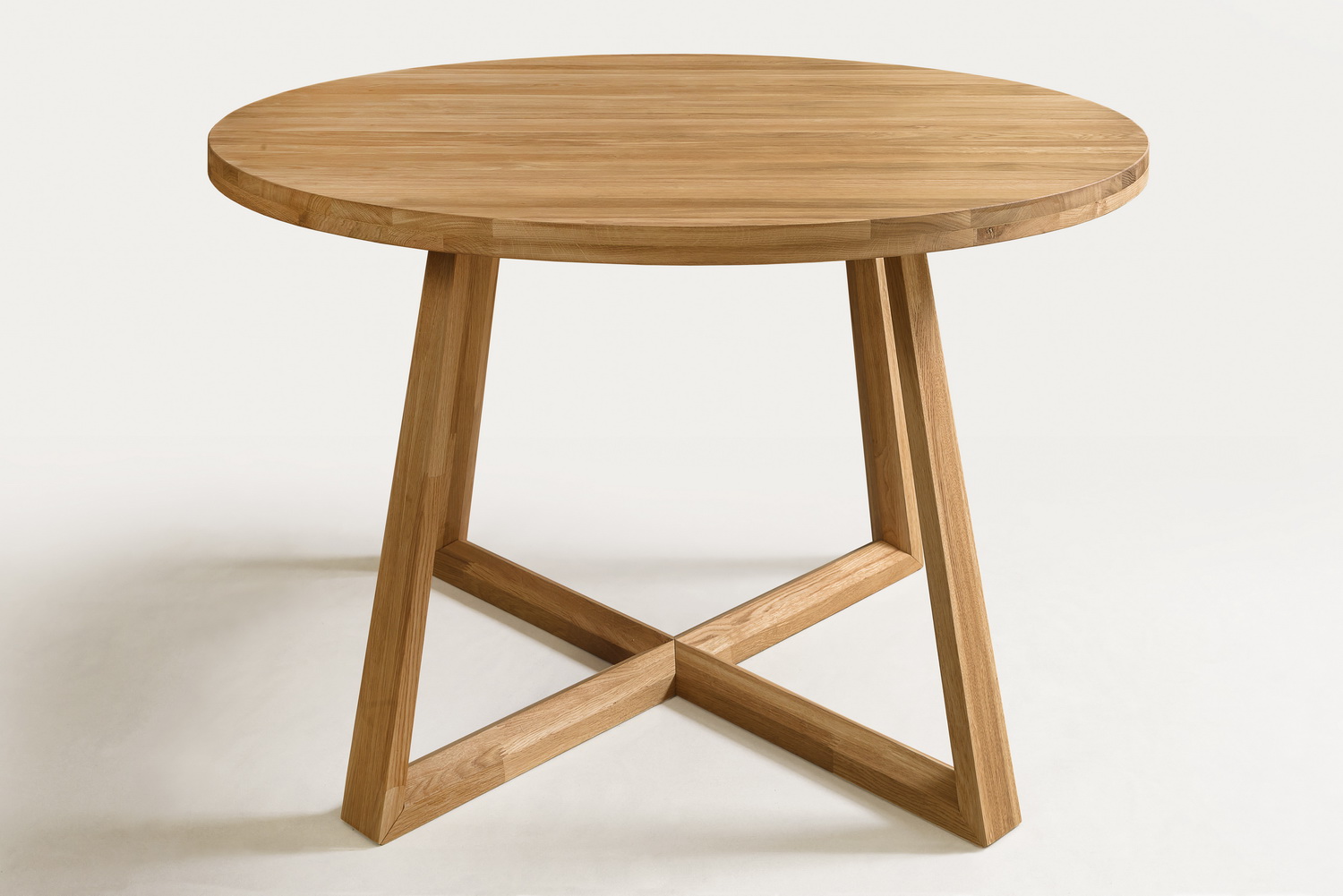 Стол обеденный раздвижной "Мерби Р",1000/1400, бейц-масло