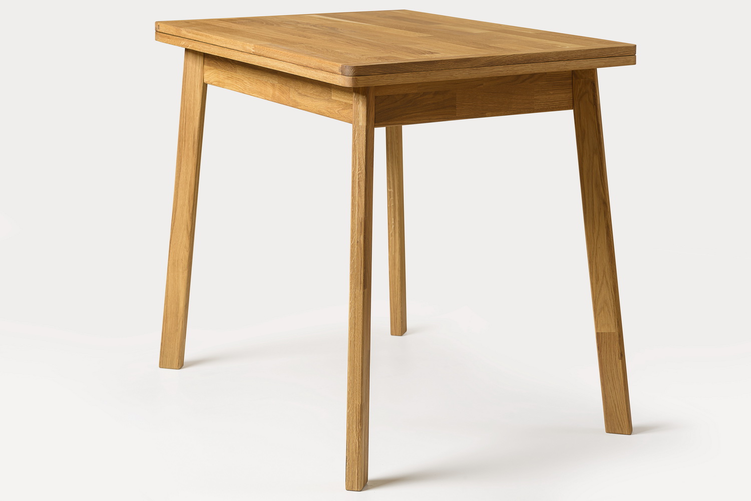 Стол обеденный массив дуба (раскладной) "Мини 2" 900/1300