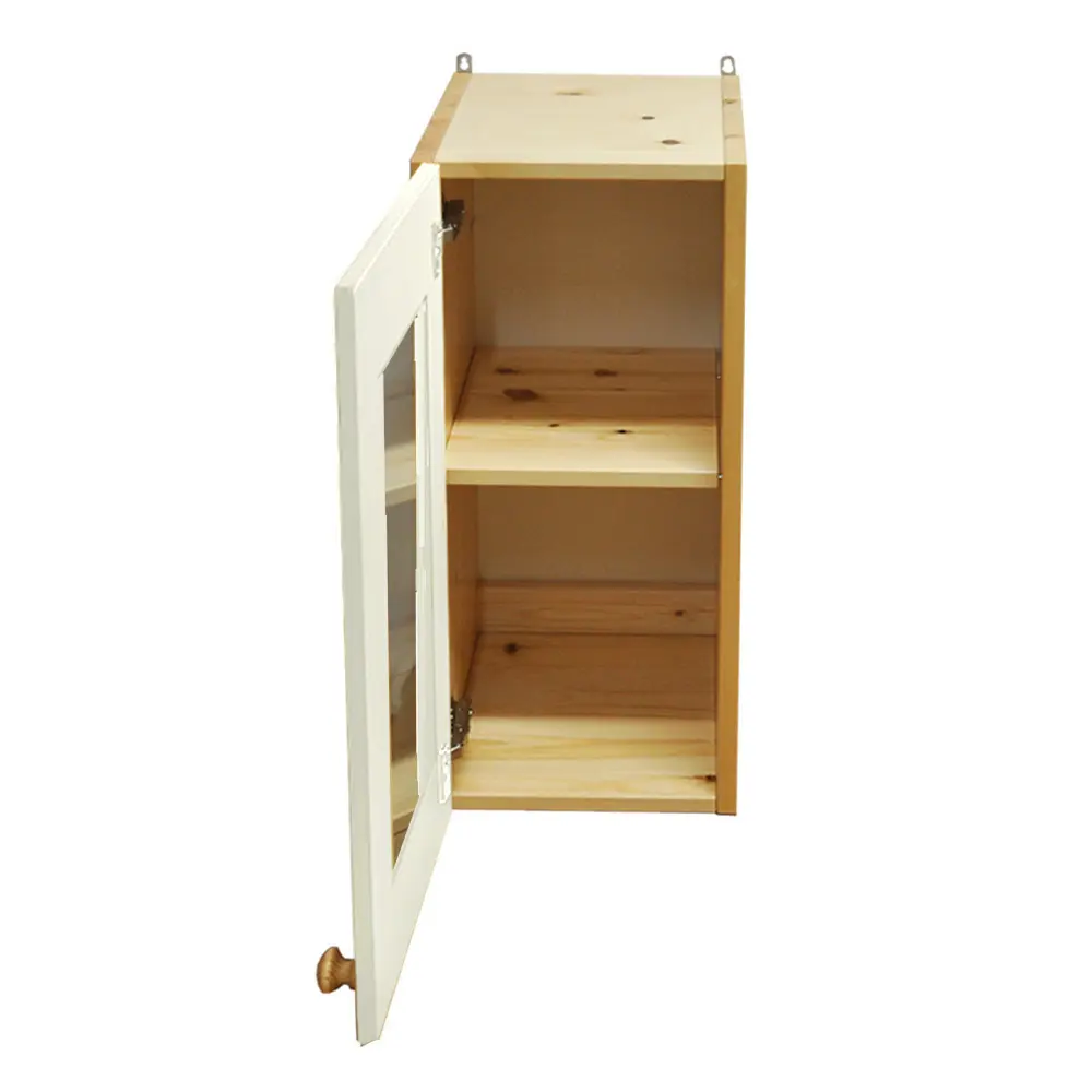 Шкаф настенный с полкой Весури арт. 231 слоновая кость