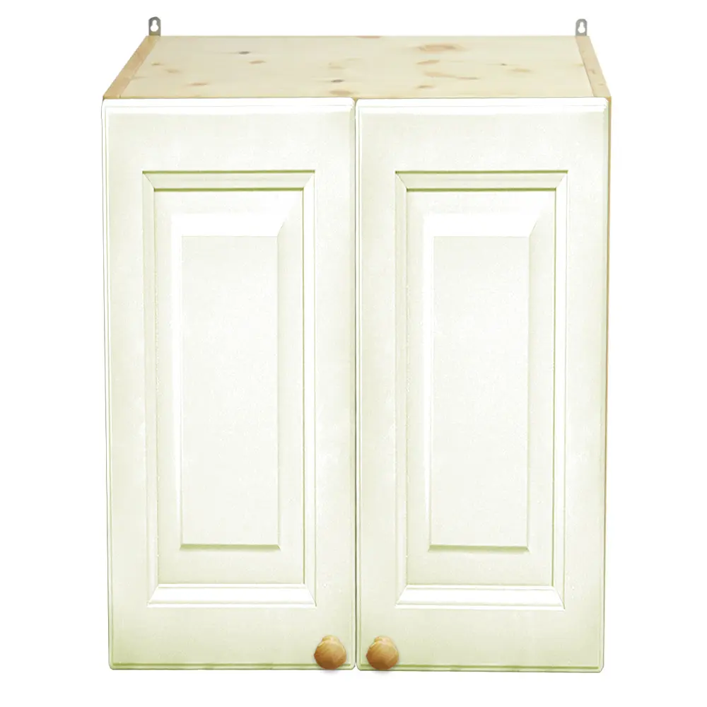 Шкаф настенный 2 дверки Весури арт. 260 слоновая кость