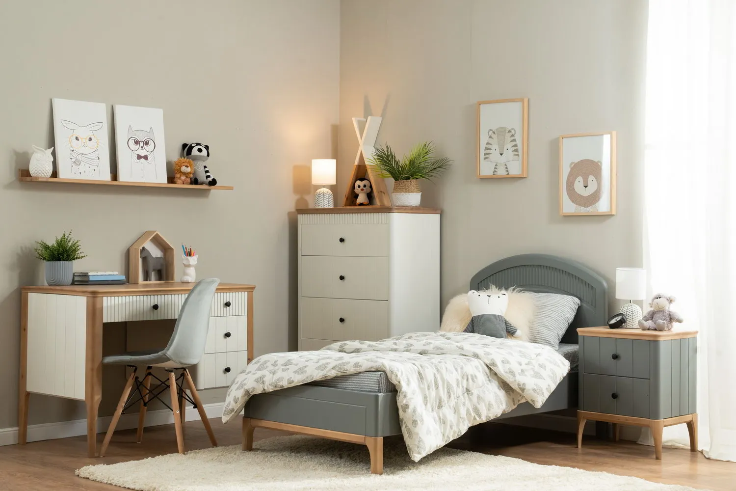   Кровать массив сосны Грета №3 800х2000  