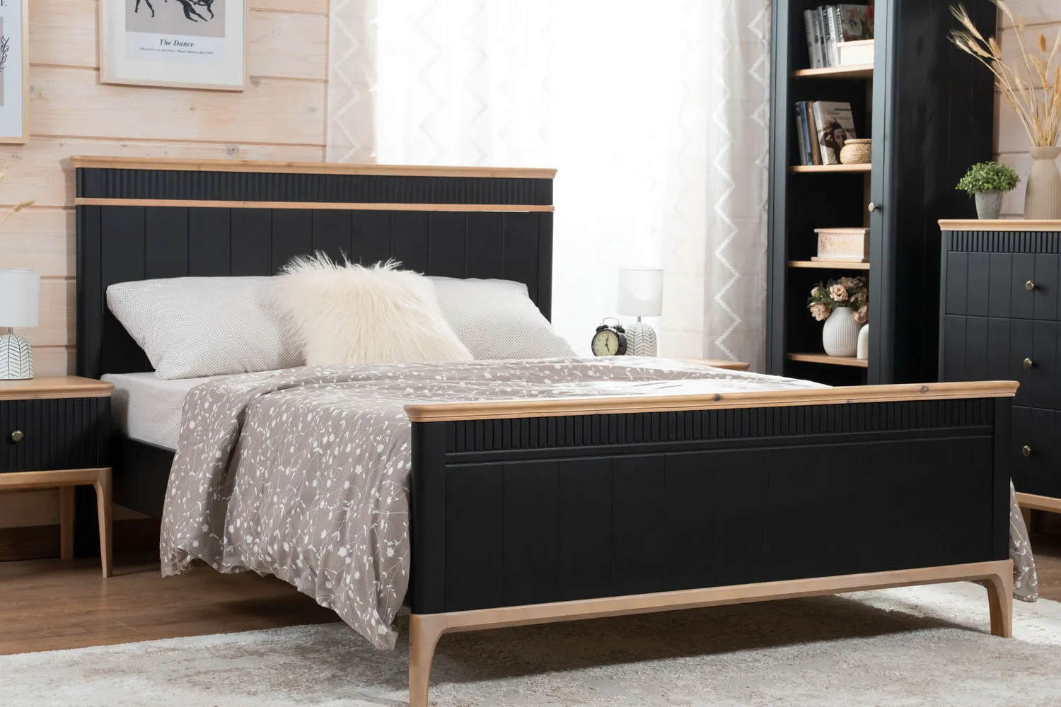   Кровать массив сосны Грета №18 1400х2000  