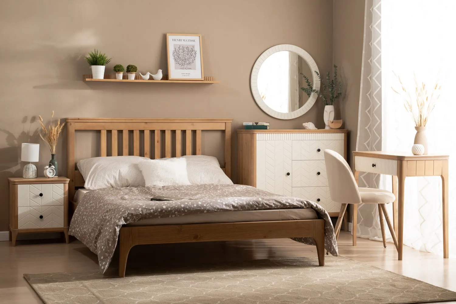   Кровать массив сосны Грета №22 800х1600  