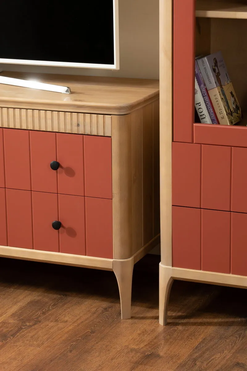 Тумба ТВ массив сосны Грета №4-140