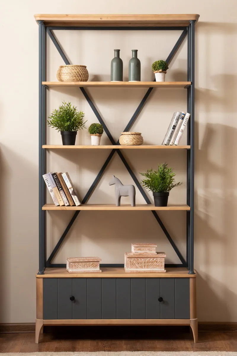 Стеллаж 1 ящик Грета №10-140