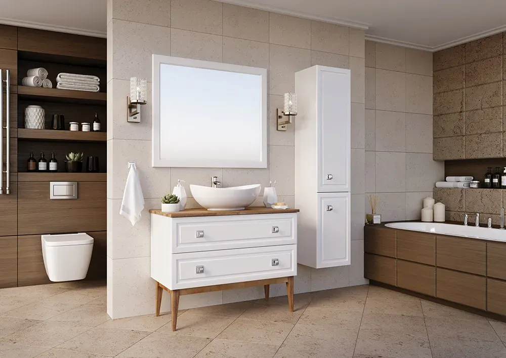 Пенал мдф Каталина 35 White