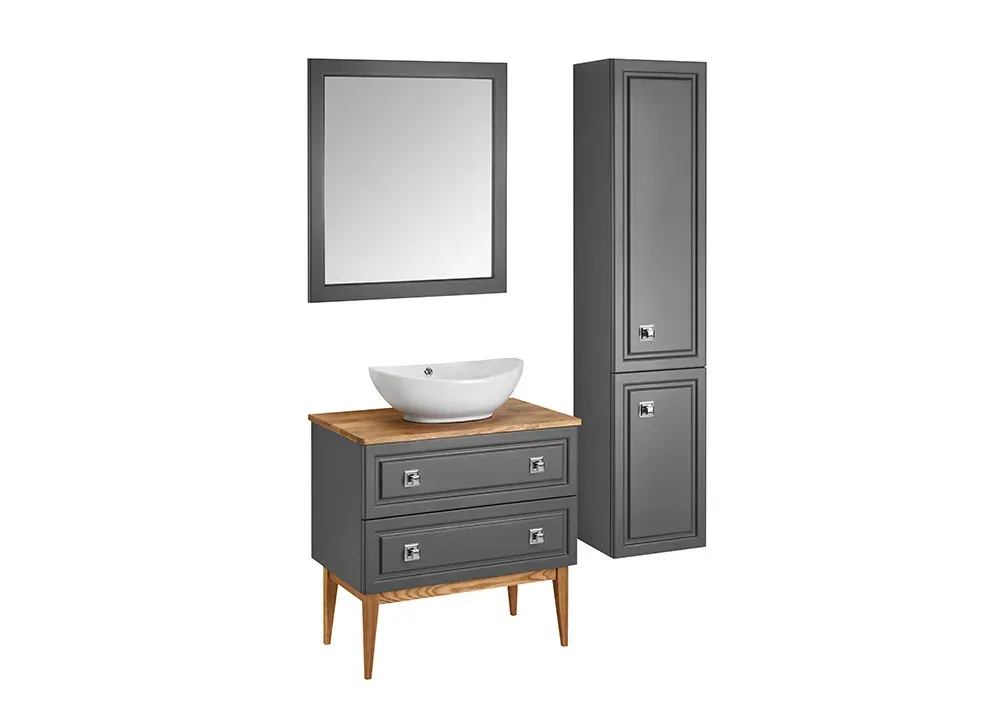 Тумба Каталина 80 Grey OLD